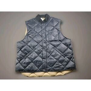 Todd Snyder Quilted Down Liner Vest Jacket size XL Black NWT $328